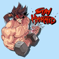 Image 2 of SOL BADGUY T-SHIRT - STAY HYDRATED