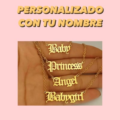Image of COLLAR PERSONALIZADO
