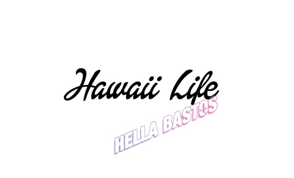 Image of Hawaii Life Bargain Decal