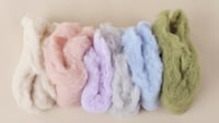 Image 1 of 1 FLUFFY WOOL WRAP