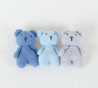 Newborn Teddy Bears - Set of 3 (Boys)