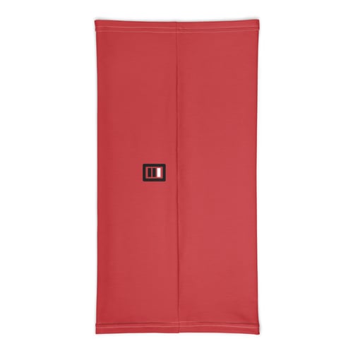 Image of Red Neck Gaiter ( black , white )
