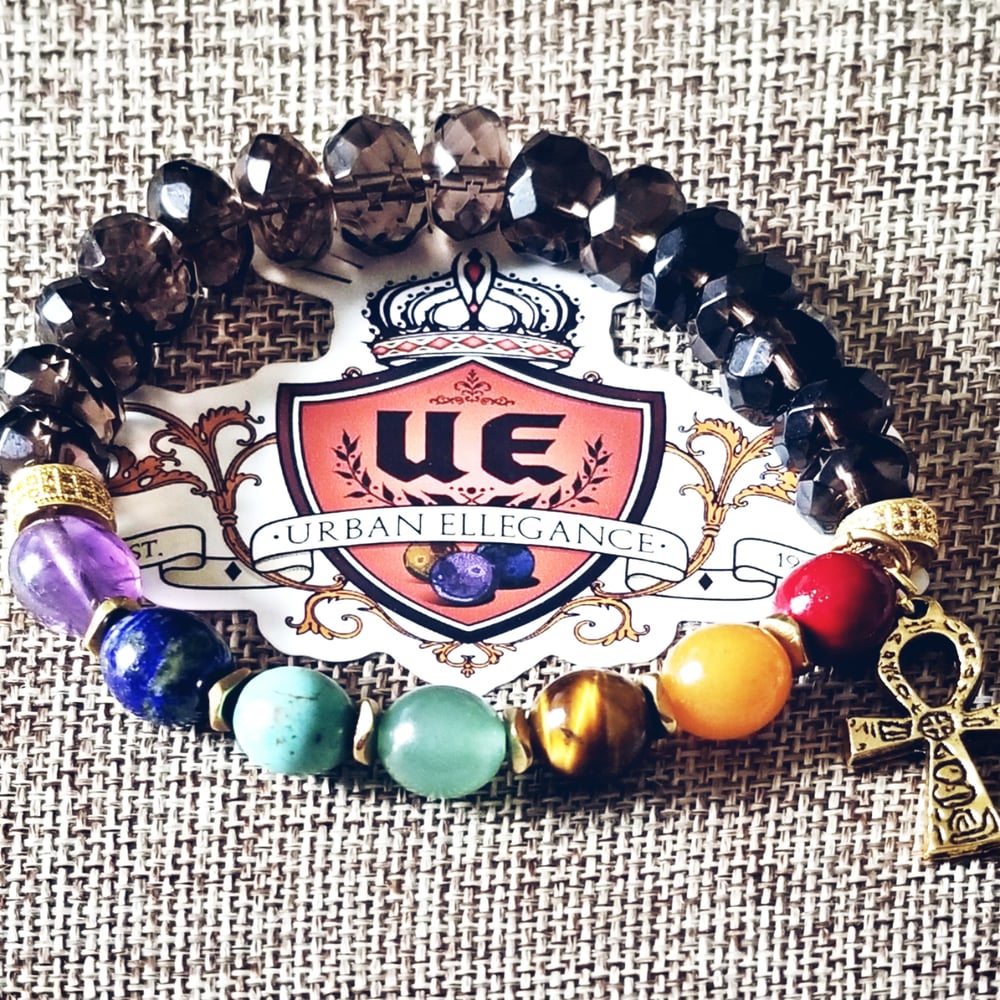 Image of UrbanEllegance Crown Jewels Chakra Bracelet