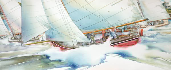 Image of Working boat Falmouth Saint Mawes