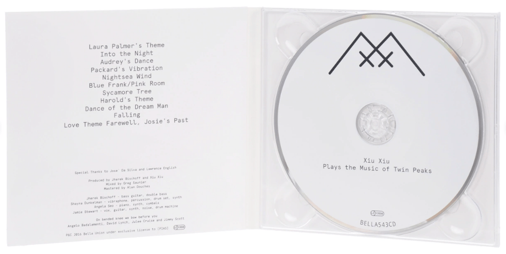 XIU XIU Plays The Music of Twin Peaks (CD, digipack)