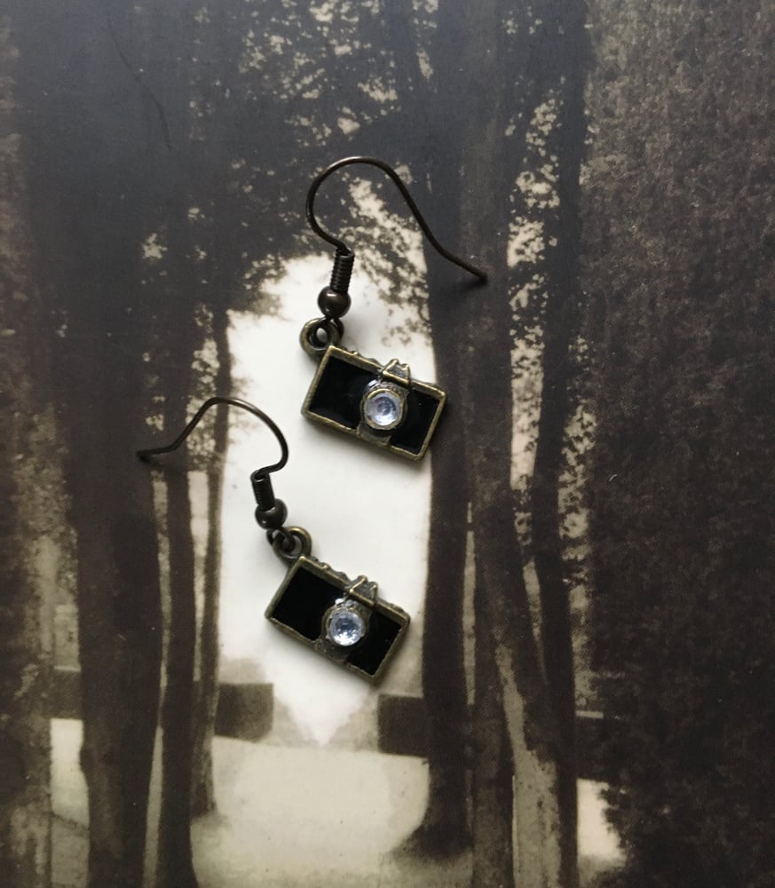 Image of Camera earrings