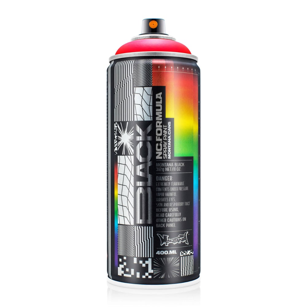 Montana BLACK Spray Paint 400ml 