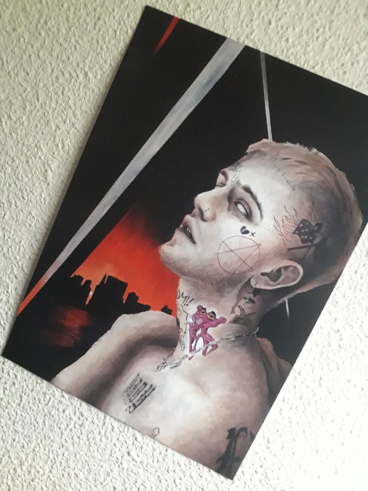 Image of LIL PEEP PRINT different sizes