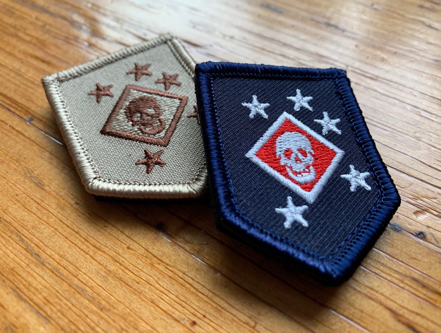 Image of Medium Embroidered Raider Patch 