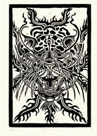 Wild Cat • Original print.