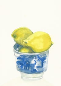 Lemons in Bowl.