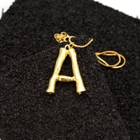 14K INITIAL GOLD NECKLACE