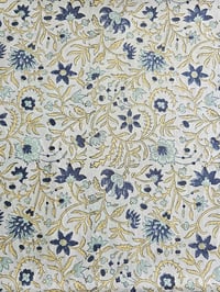 Image 2 of Namaste fabric blue jean