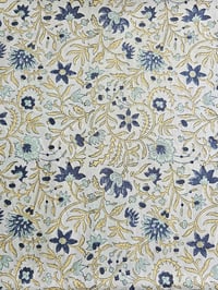 Image 2 of Namaste fabric blue jean 