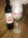 "Sparkling" Personalized Wine Glass