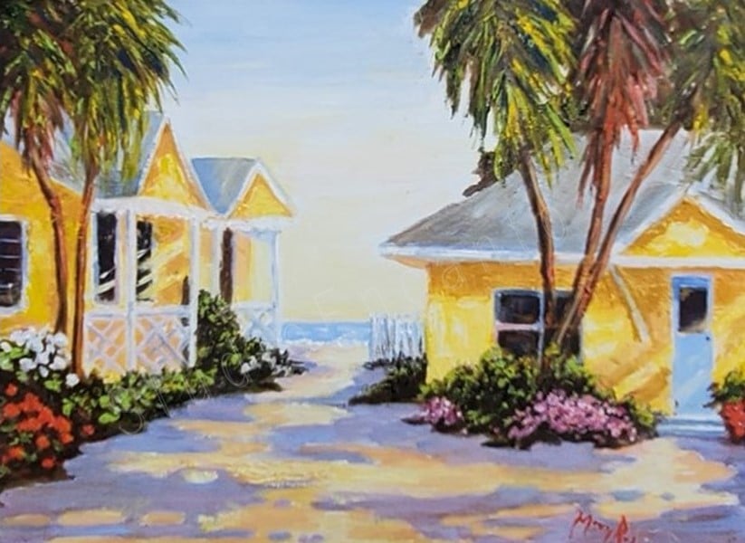 Image of Sunshine Cottages by Mary Rose Holmes