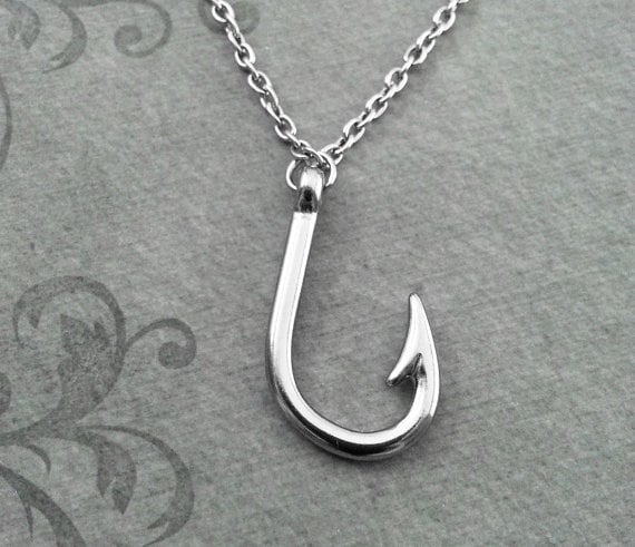 Image of Fish Hook Necklace (FREE SHIPPING)