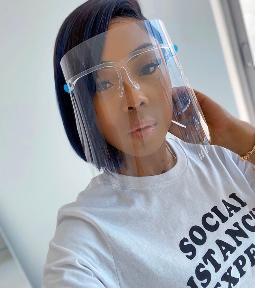 Image of Glasses Face Shield |  Full coverage   