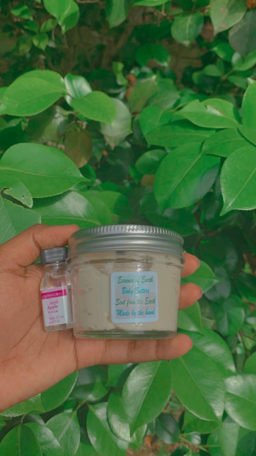 Green Apple scented body butter
