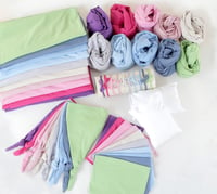 Image 1 of 10 Stretchy Jersey Cotton Sets (5 pieces)