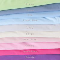 Image 2 of LIGHT BLUE Stretchy Jersey Cotton Set (5 pieces)