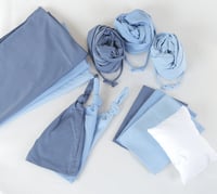 Image 1 of BOY NEWBORN Stretchy Jersey Cotton Sets (5 pieces)