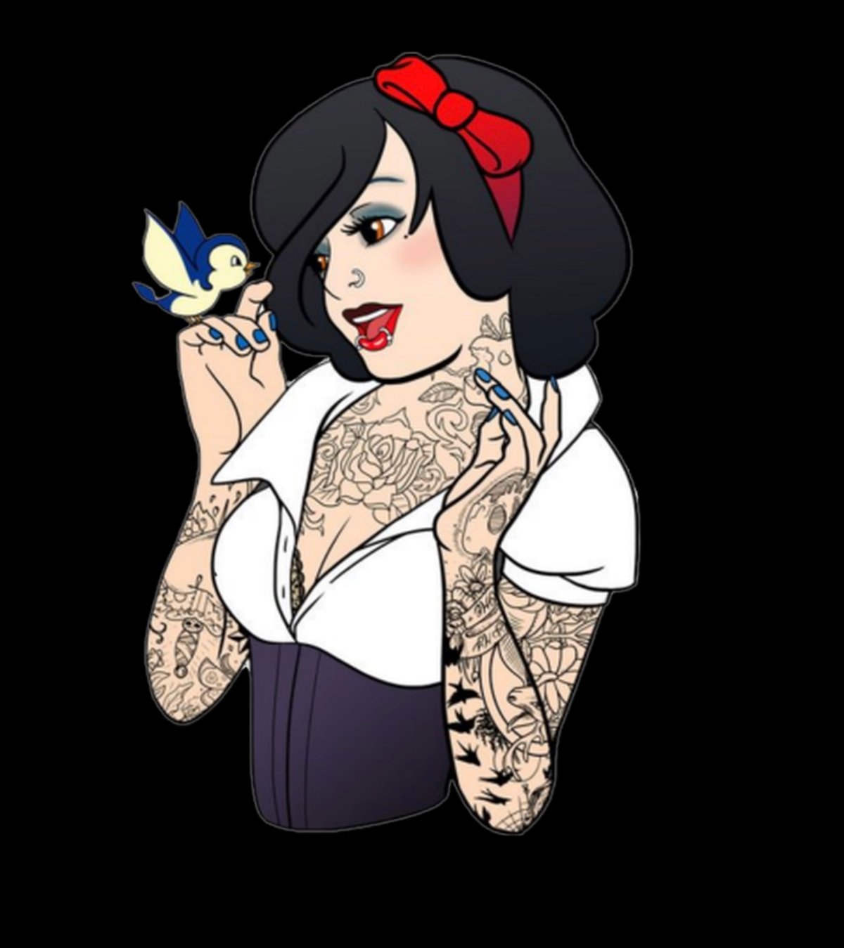 Free Free 137 Tattooed Snow White Svg SVG PNG EPS DXF File