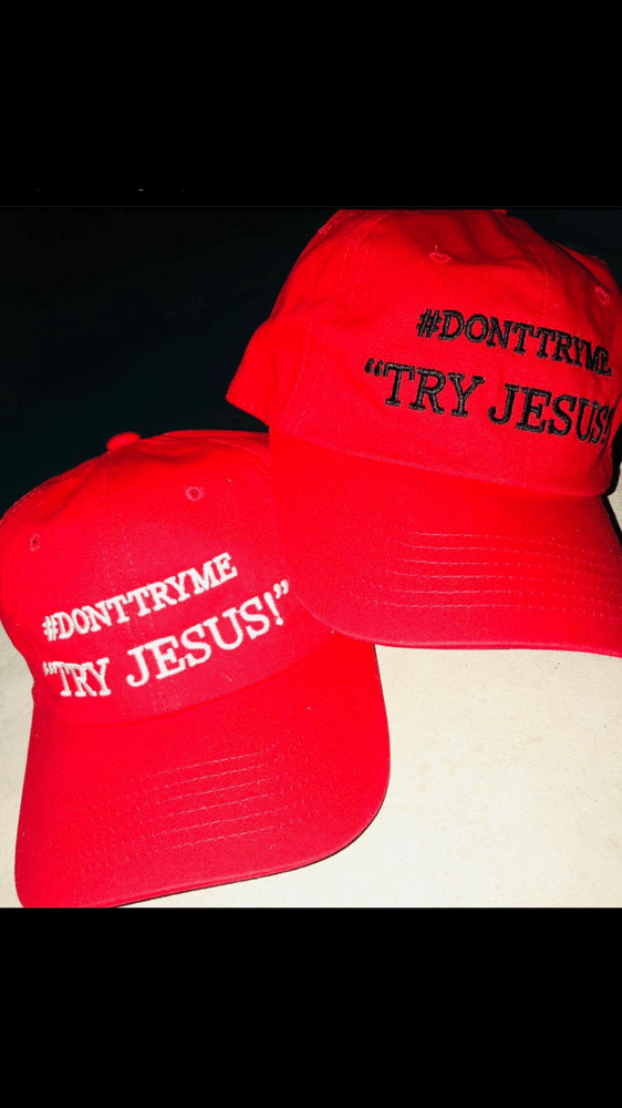 Image of Red Dont Try Me Hats 