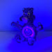 Image of Poison Mushroom Fogueybear Glass Pendant
