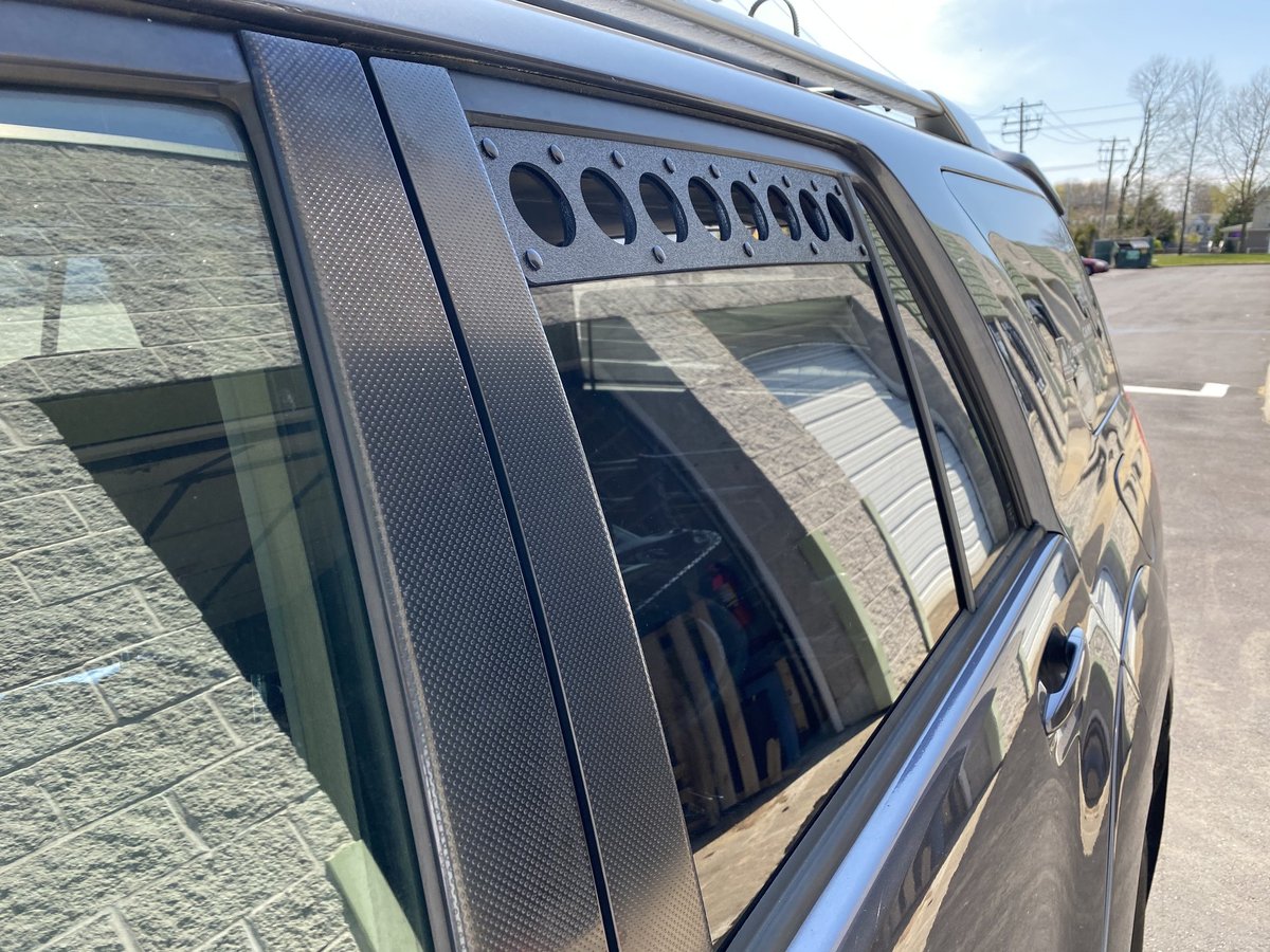 Toyota 4Runner Side Window Vents (4th Gen) by Visual Autowerks | YOTA club