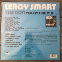 Image 2 of Leroy Smart - The Don Tells It Like It Is Vinyl LP