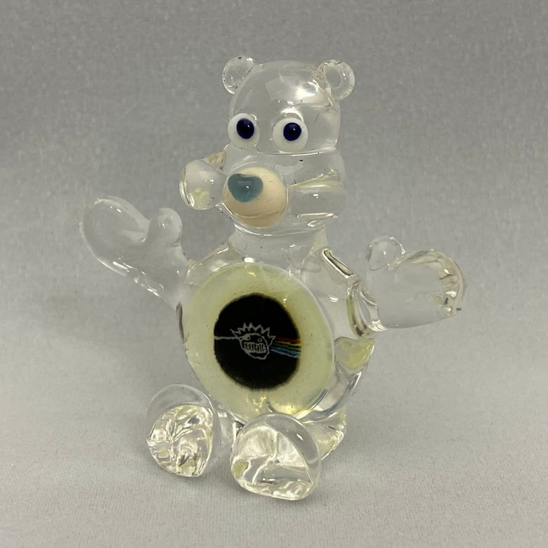 Image of Dark Side of the Boognish Fogueybear Glass Pendant