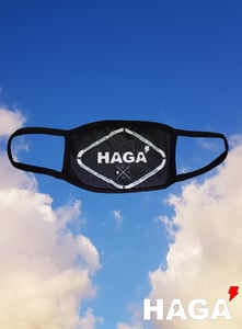 Image of HAGA' White Diamond Logo Mask