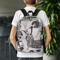 Keith harring, Gustav Klimpt & Rac Culture Inspired designed Backpack