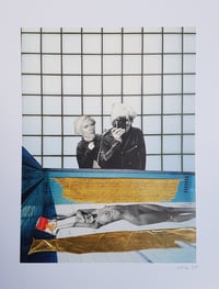 Image 1 of 'Peeping in the Sixties ' Framed