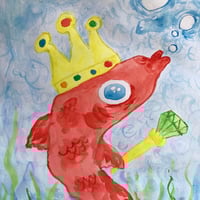 Image 1 of Sildakongen (A3-Print)