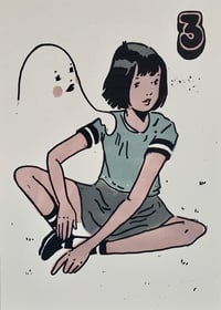 Image 1 of #3 'A Girl and her Ghost' print