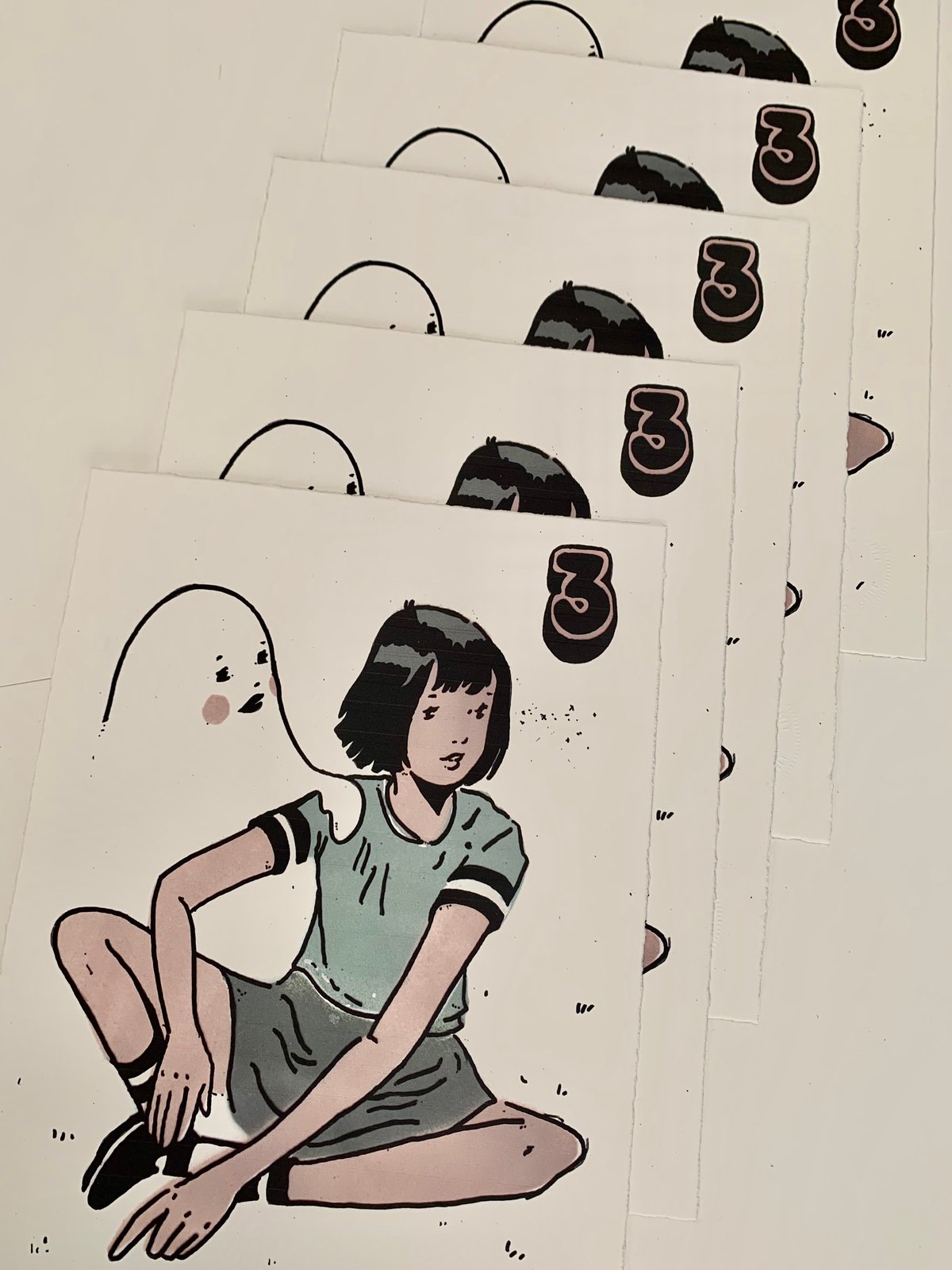 Image of #3 'A Girl and her Ghost' print