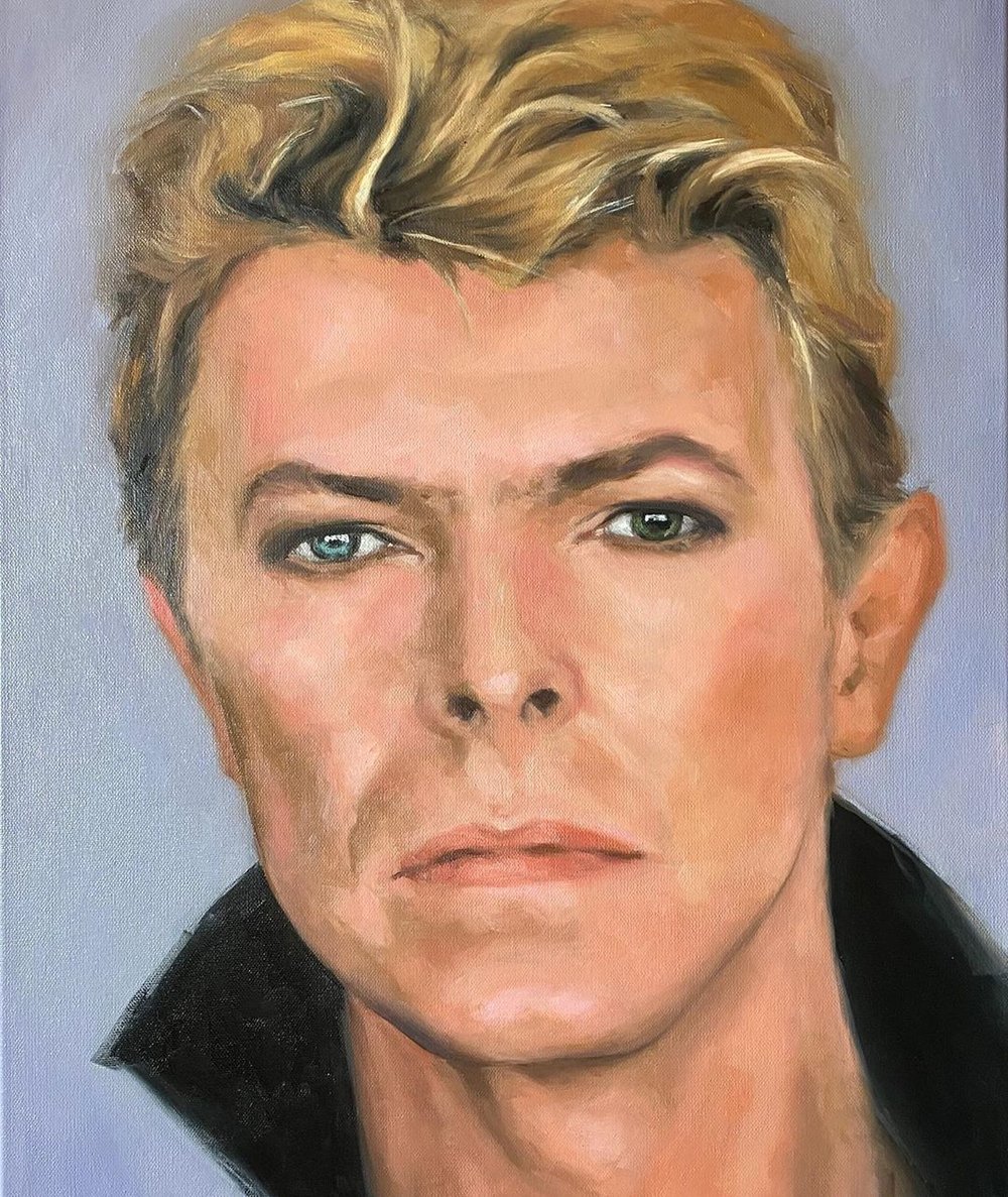 David Bowie (Original Oil Painting)