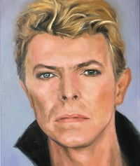Image 2 of David Bowie (Original Oil Painting)
