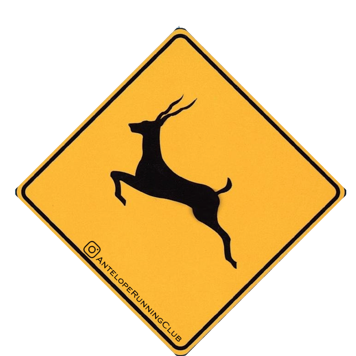 Antelope Crossing Sticker