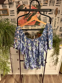 Image 1 of Gap boho flower top