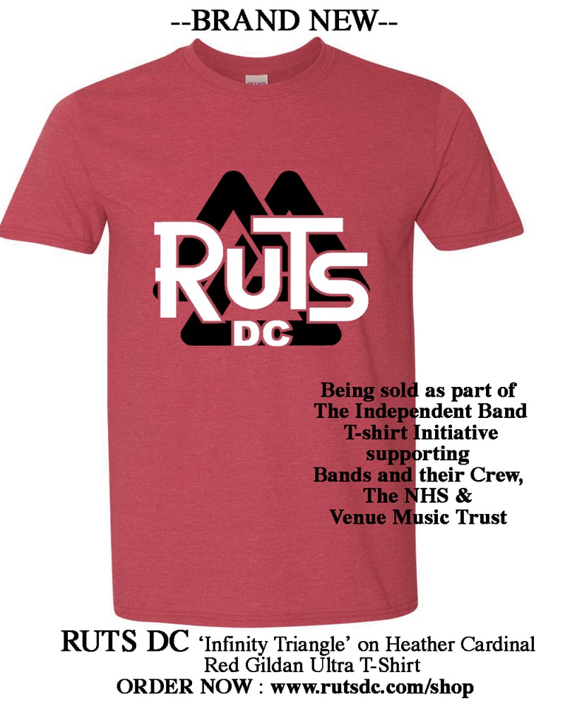 Image of BRAND NEW - RUTS DC 'Infinity Triangle' T-shirt