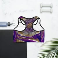 Image 1 of Purple Geode Sports bra