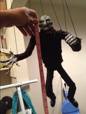 Image of Freddy puppet from Nightmare 3:Dream Warriors 