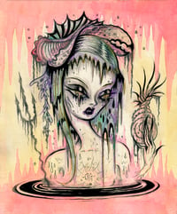 Image 1 of "Despina-Swamp Mermaid" Limited Edition print