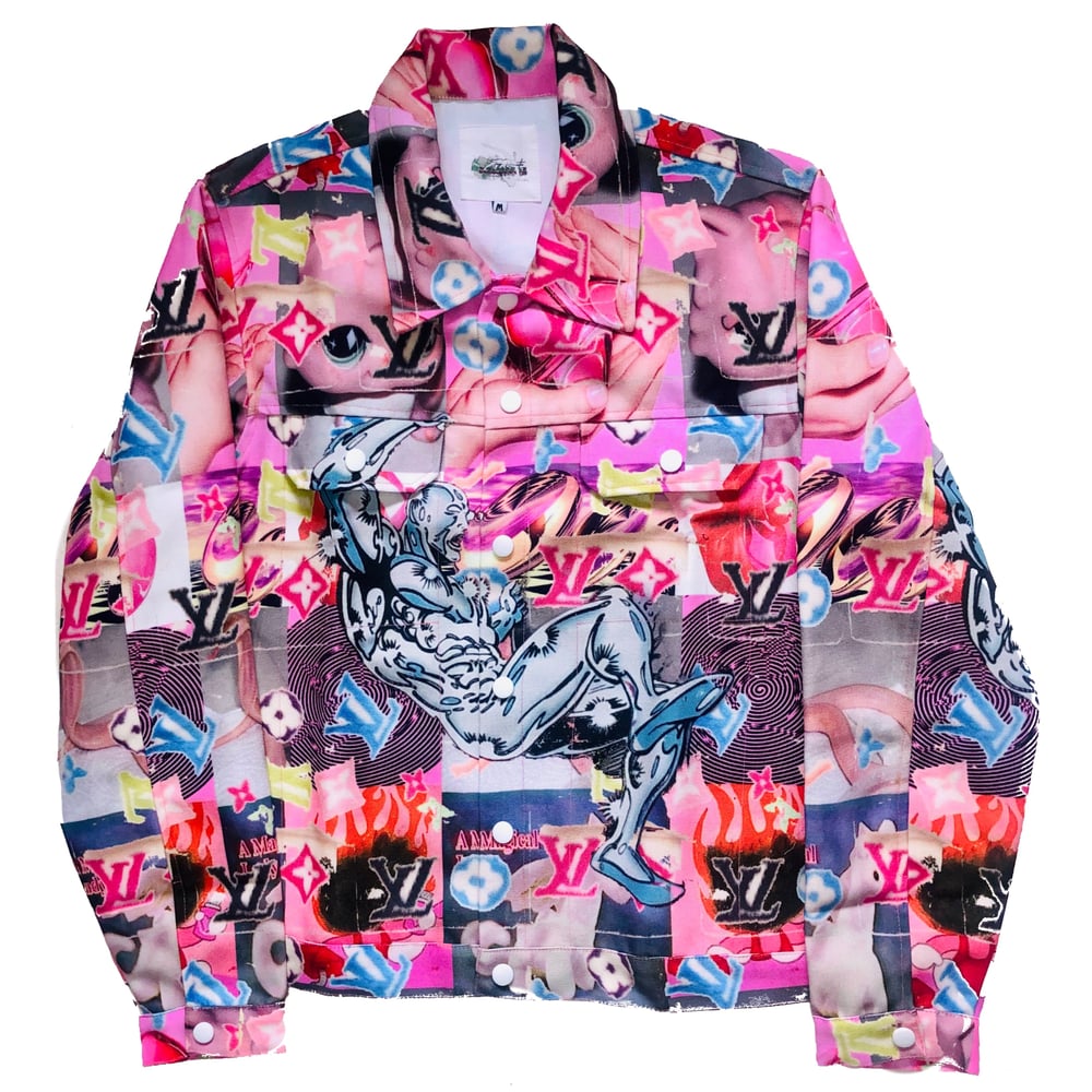 Image of Pink Surfer Jacket 