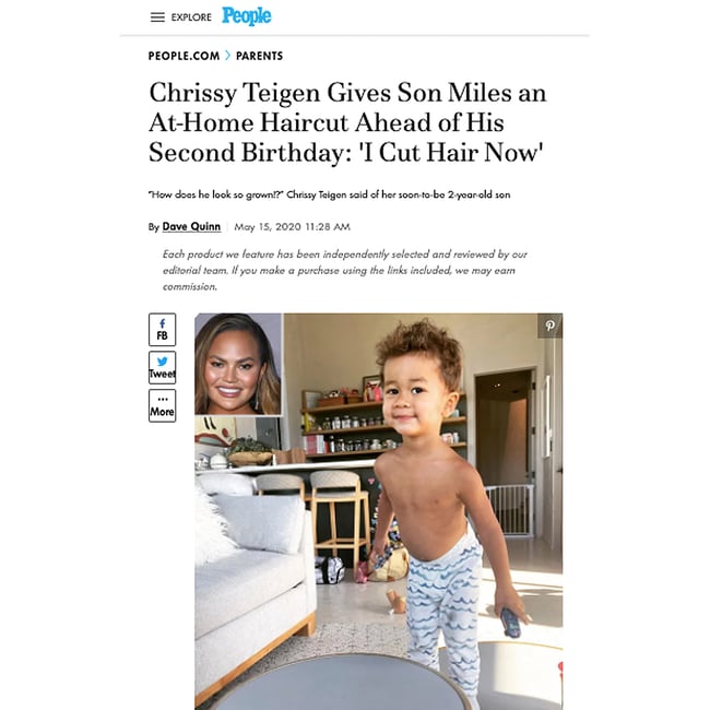 Baby + Toddler Waves Organic Leggings 