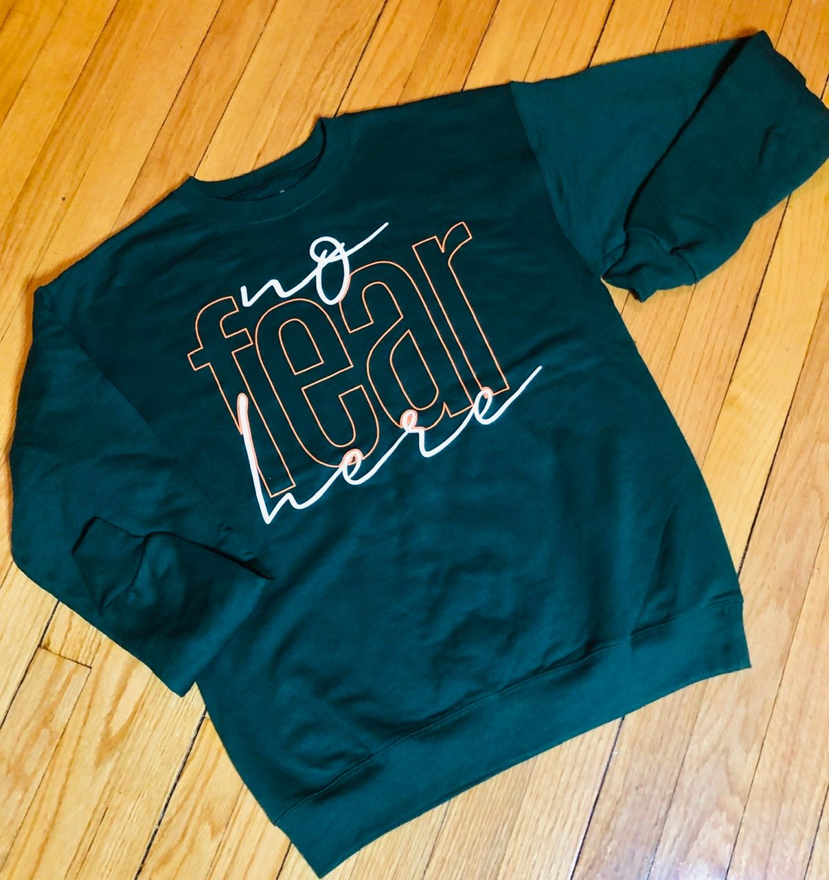 Green Crewneck Sweatshirt NFH