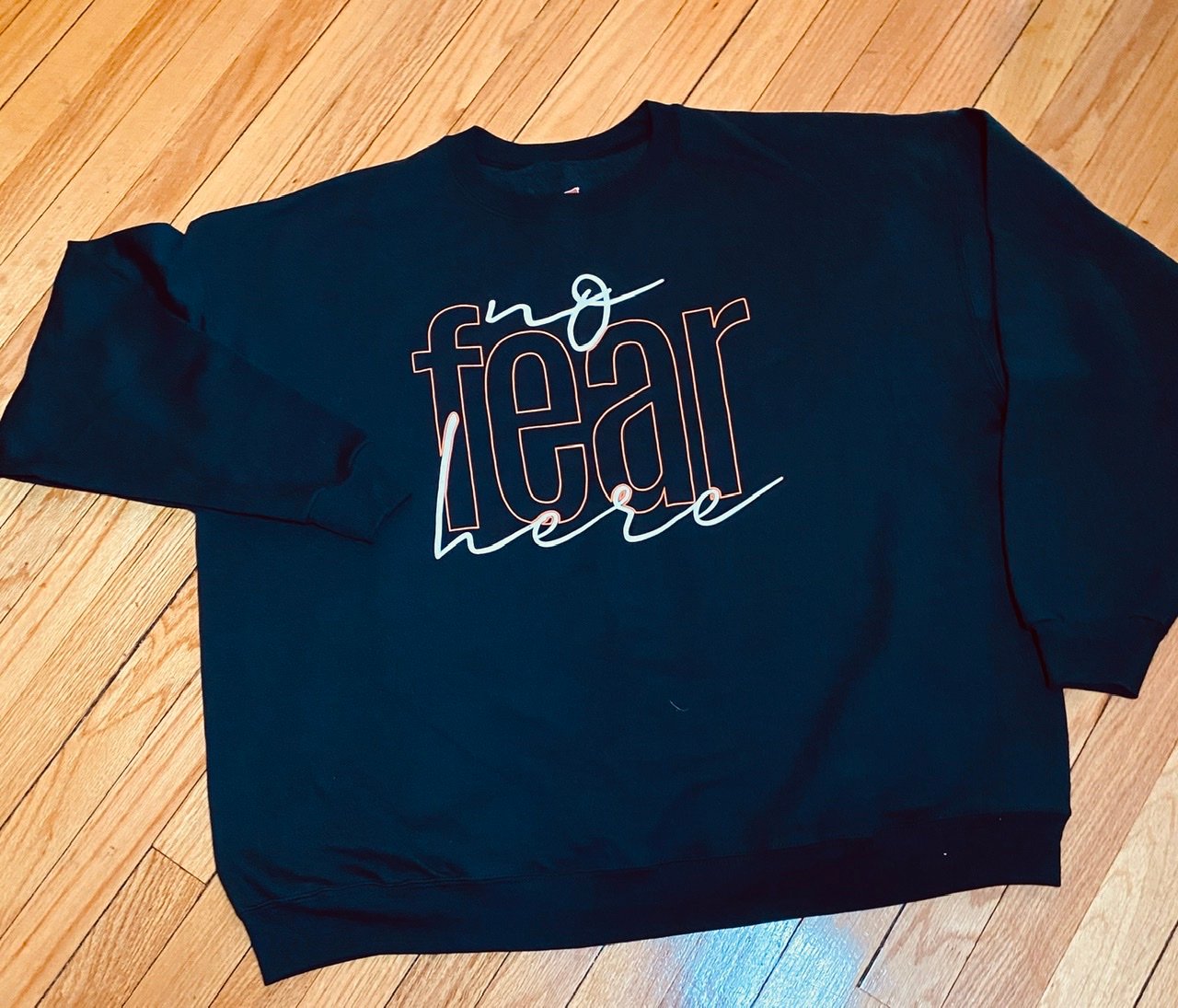 Black Crewneck Sweatshirt NFH 